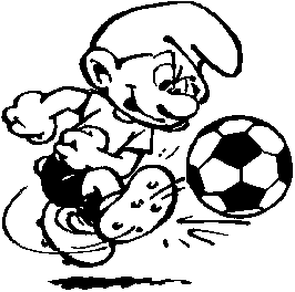 soccer smurf